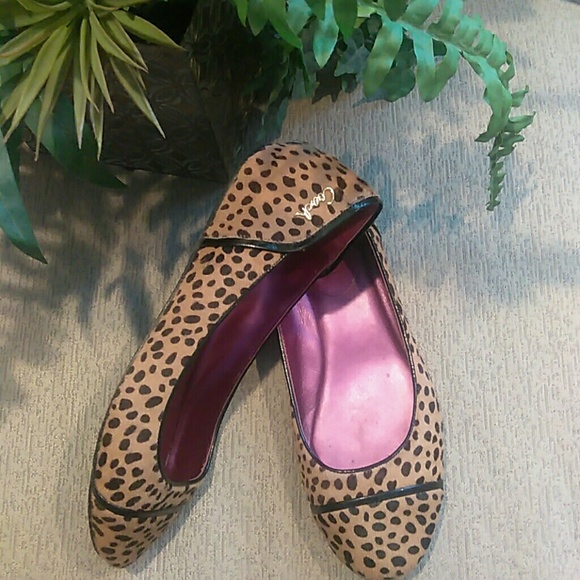 Coach Shoes - Coach Poppy hair calf leopard loafer